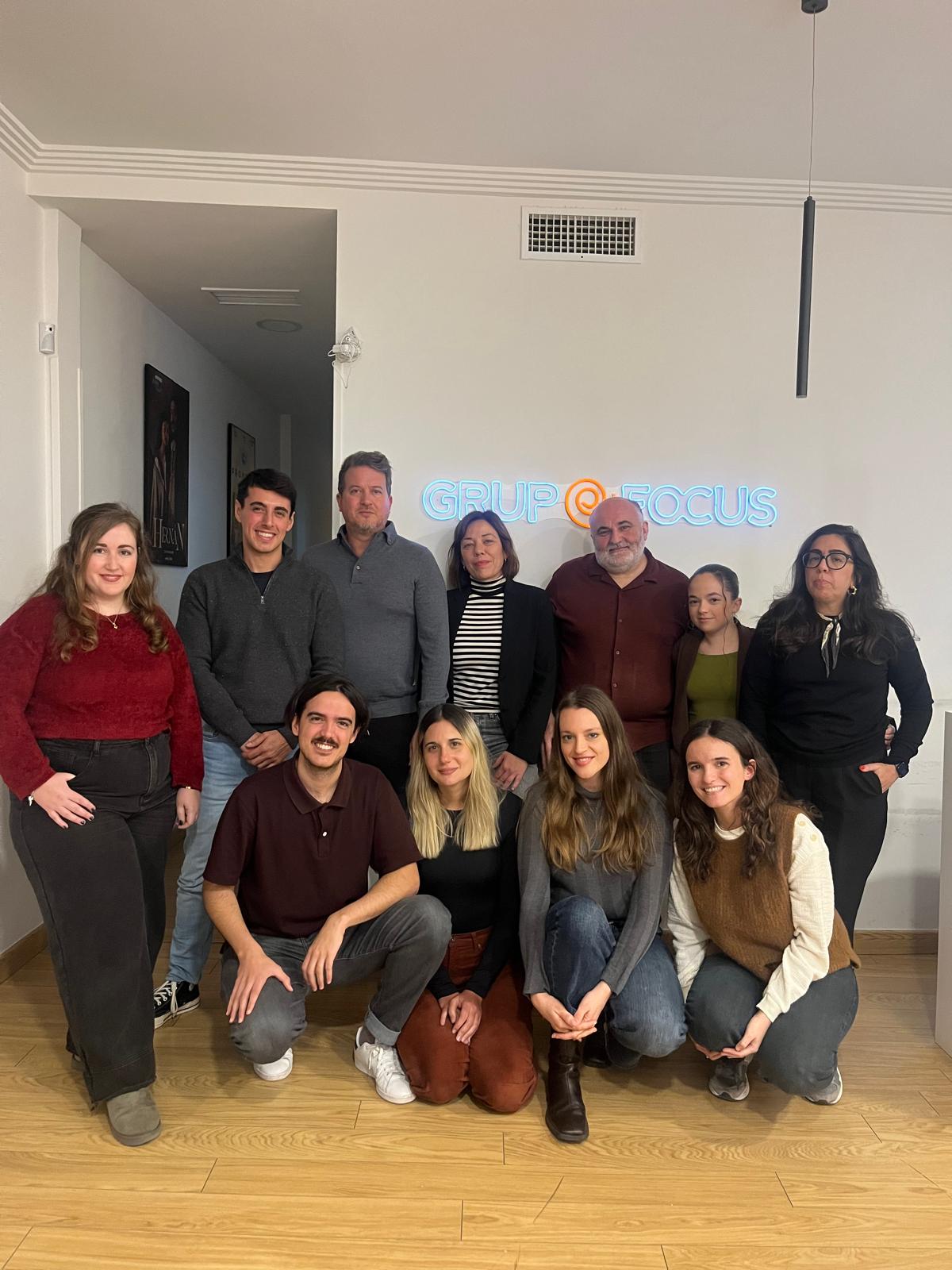 Equipo de trabajo de la productora teatral Focus
